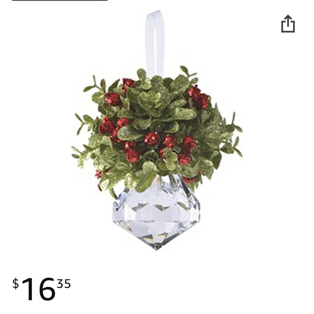 5inch ganz kissing ornament. Different styles
